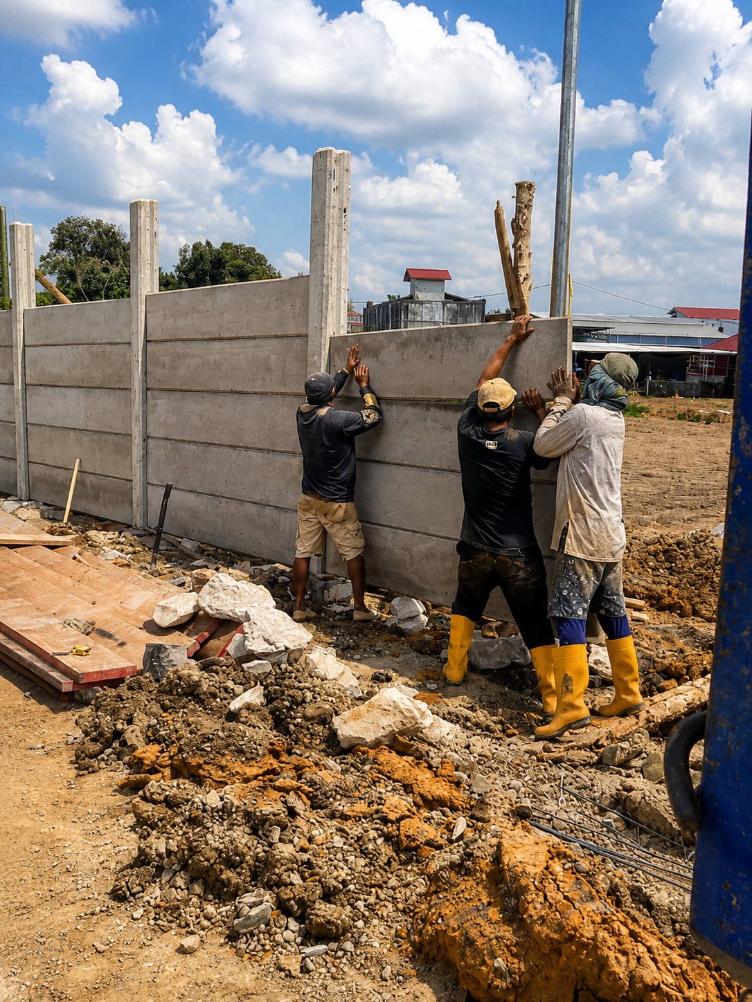 Pagar Panel Beton